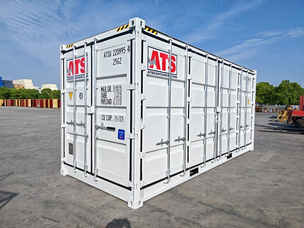 20FT One Trip Open Side Shipping Container – Full-Length Side Access | ISO Certified  Meta Description: