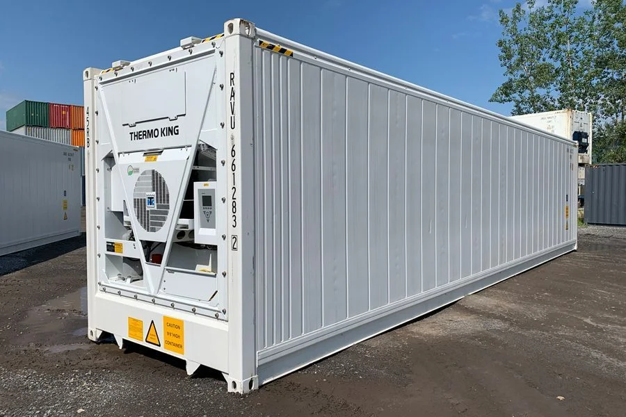40FT High Cube New Refrigerated Shipping Container – Thermo King, One Trip
